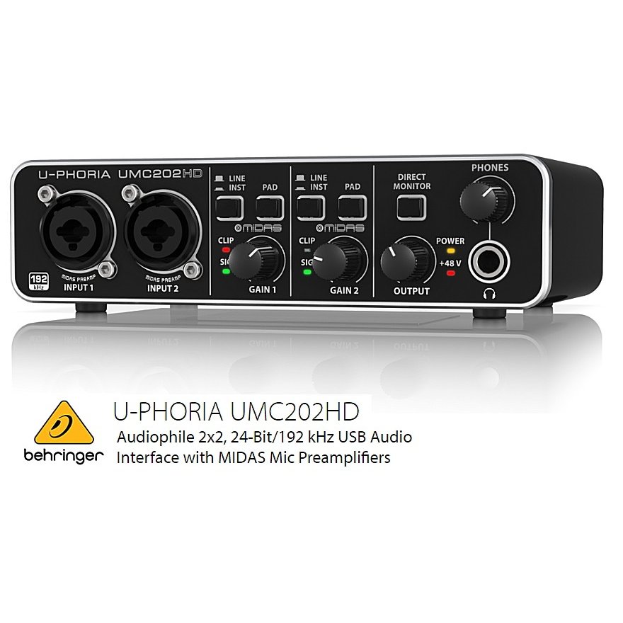 BEHRINGER/べリンガー　UMC202HD U-PHO