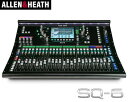 ALLEN&HEATHのデジタル・ミキサーより 48ch、96kHzでこの価格帯がついに実現しました！ ■SQ-6 特徴■ ・96kHz FPGA処理 ・48 入力チャンネル ・DEEPプロセッシングレディー ・25 フェーダー/ 6レイヤー ・12 ステレオミックス+ LR ・3 ステレオマトリックス ・8 ステレオFXエンジン+専用リターン ・7 インチ容量性タッチスクリーン ・リモートオーディオ/拡張用のSLinkポート ・オーディオネットワーク用の64ch I / Oポート ・32×32 USBオーディオインターフェイス ・USBへのSQドライブ直接録音 ・AES出力 ・クロマチックチャンネルメータリング ・LED照明 ・専用のコントロール ・アサイン可能な16つのソフトキー ・アサイン可能な4つのソフトロータリー ・チャンネルLEDディスプレイ 最大48マイクまで拡張可能 SQ-5には、ミキサー上で操作に必要なすべてのオンボードI / Oがあります。 ステージボックスは96kHz(DX168)と48kHz(AB168、AR2412、AR84)どちらも使用でき、最大48のマイクインプットまで拡張することができます。 また、SQを別のSQやdLiveシステムに直接リンクすることもできます。 DanteやWavesなどのオーディオネットワークカードをSQのI / Oポートに追加すれば、インストールされたシステムとの統合、デジタルFoH / Monitorスプリットなどができます。 ※運送時、段ボール箱に配送キズが入ってしまうことがございますが、製品本体に損傷がない場合はご容赦いただけますようお願いいたします。　