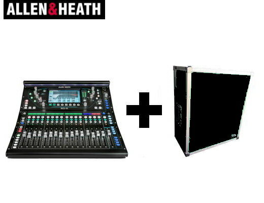 ALLEN&HEATH（A&H）/アレン＆ヒース（アレヒ）　デジタルミキサー　SQ-5 + 専用ケースセット