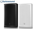 Turbosound（ターボサウンド）NuQ Series 2-Way 8インチ フルレンジスピーカー NuQ82 / NuQ82-WH※ノーパワード パッシブ