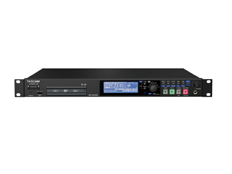 TASCAM タスカム　SS-R250N　ソリッドステートステレオオーディオレコーダー