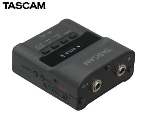 TASCAM/タスカム　DR-10CS　ワイヤレスマイクシステム用マイクロリニアPCMレコーダー（SENNHEISER製品対応）