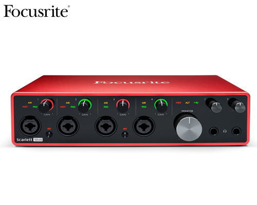 Focusrite（フォーカスライト）Scarlett 18i8 3rd Gen オーディオインターフェース