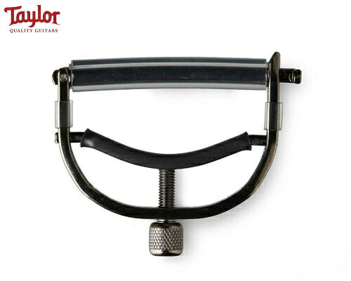 Taylor/テイラー　12弦／ナイロン弦ギター用カポ　80493　Taylor Capo, 12-String/Nylon, Black Nickel　テイラーギター