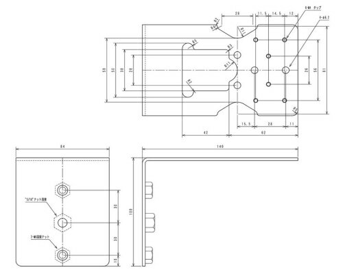 JBL PROFESSIONAL　CTLB-23-1　Control 23-1用壁/マイクスタンド取付金具