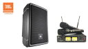 【JBLスピーカー&ワイヤレスマイクセット】JBL PROFESSIONAL IRX108BT-Y3(8インチ) ポータブルPAシステム・パワードスピーカー【J...