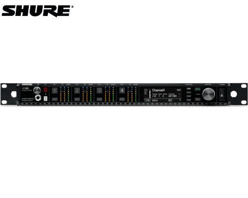 SHURE　AD4QJ-Z16 AXTデジタルワイヤレス1.2GHz帯 受信機　4チャンネルモデル