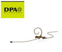 DPA CORE4188-DC-F-C00-ME 単一指向性 シングルイヤー・ヘッドセット・マイクロホン ミディアムブーム MicroDot/茶