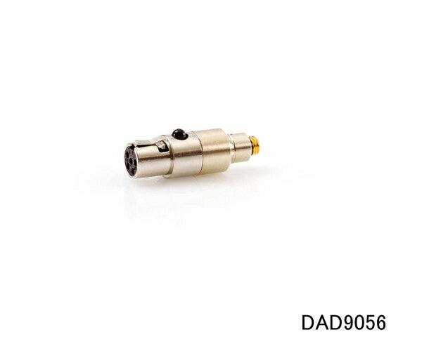 MicroLock変換アダプター 対応製品：Lectrosonics&nbsp;LM,&nbsp;SM,and&nbsp;UM&nbsp;series&nbsp;(for&nbsp;low&nbsp;DC&nbsp;microphones) DAD3056の代替品としてもお使いいただけます。(MicroDot対応)