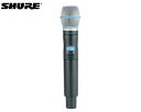 SHURE ULXD2/B87C-Z16 1.2GHz帯 ハンドヘルド型送信機（BETA 87Cヘッド）