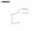 BOSE(ボーズ)AMM112 U-Bracket AMM112用ブラケット
