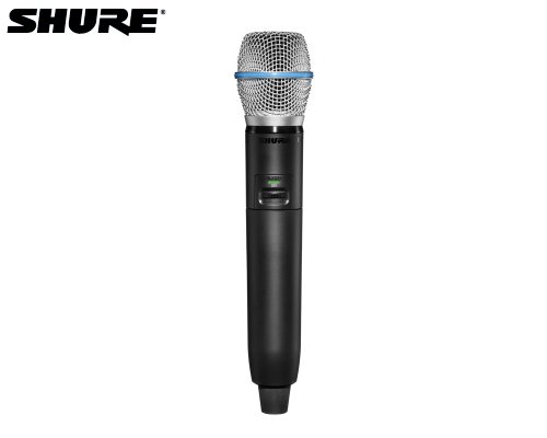 樂天商城 - SHURE 2.4GHz帯 GLXD2+/B87A=-Z2（BETA87A ボーカルマイクロホン採用デジタルワイヤレスハンドヘルド型送信機）