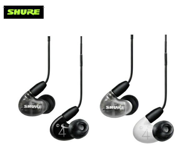 SHURE／AONIC 4 高遮音性イヤホン（有線）マイク・リモコン付