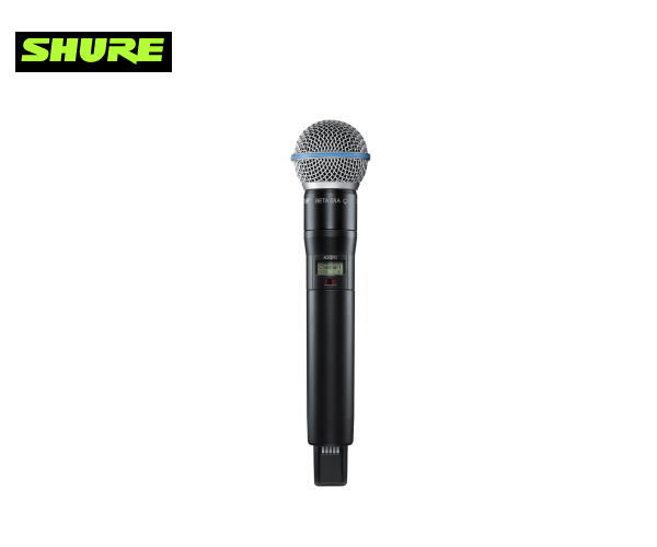 乐天商城 - SHURE ( シュアー ) ADX2FD/B58／ADXシリーズ ハンドヘルド型送信機（周波数ダイバーシティ機能搭載） ～各周波数