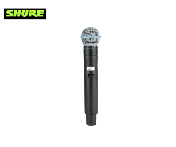Rakuten - SHURE（シュアー）ULXD2/B58／ULX-D ワイヤレス用ハンドヘルド型送信機 BETA58Aヘッド （対応周波数・WS帯／専用帯／1.2GHz帯）G57/J51/L53/Z16