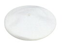 ゼンオン/バンビーナ　マーチング用ベレー帽（あごひもなし）白　BBW