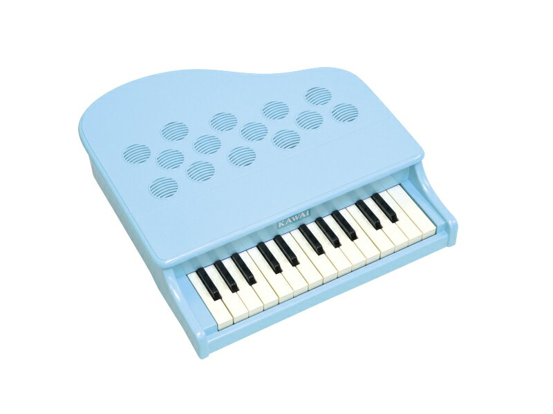 KAWAI／カワイ　おもちゃのミニピアノ　P-25　ミントブルー　1185