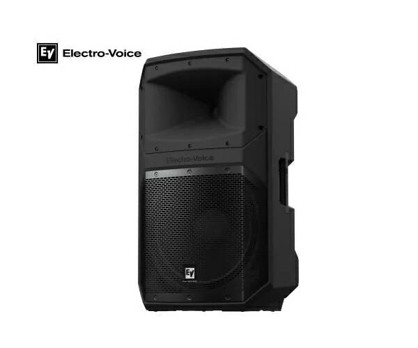 ※ペアではありません。1台の価格になります。 Electro-Voiceの特徴である卓越した音響性能を提供するEVIVAは、新しいユーザーにプロフェッショナルなサウンドクオリティをもたらすために誕生しました。このポータブル・パワード・ラウドスピーカーファミリーは、DJ、ミュージシャン、礼拝堂、小規模な会場、新興のプロダクションやレンタル会社に最適なツールです。 軽量設計、&nbsp;直感的なコントロールと簡単な接続性により、EVIVAファミリーは一人でのセットアップに必要なすべてを提供します。ラウドスピーカー・シリーズは、ユーザーがシステムを最大限に活用できるよう迅速に導入できるパワフルなソリューションを提供します。 ■主な特長 ・MUSIC/LIVEモードが選択可能なElectro-Voiceの特徴的な音質 ・1000Wの定格出力、126dBの高い最大SPL ・柔軟なマイク/ライン入力接続と簡単なシングルノブ調整、デュアルカラー入力信号メータリングとピーク検出 ・モノ/ステレオミックス出力の切り替えが可能なBluetooth®オーディオストリーミング ・ユニバーサル電源電圧100V&nbsp;~&nbsp;240Vの自動切り替えが信頼性の高いパフォーマンスを実現 ・人間工学に基づいた軽量デザイン、サイドと上部のハンドル、底部のグラブポケット、滑り止めの底足付き ■仕様 ・周波数特性(-3&nbsp;dB)：56&nbsp;Hz&nbsp;–&nbsp;17,000&nbsp;Hz ・周波数特性(-10&nbsp;dB)：45&nbsp;Hz&nbsp;–&nbsp;20,000&nbsp;Hz ・最大音圧：126&nbsp;dB ・定格出力（Peak）：1000W ・公称指向角度（H×V）：90°×60° ・HFトランスデューサ：1”&nbsp;ネオジウム・コンプレッションドライバ ・LFトランスデューサ：15”&nbsp;フェライト ・クロスオーバー周波数：1900&nbsp;Hz ・入力コネクタ：2x&nbsp;XLR/TRS&nbsp;combo&nbsp;jack 　　　　　　　　1x&nbsp;XLR&nbsp;mix&nbsp;output 　　　　　　　　1x&nbsp;IEC&nbsp;power&nbsp;connector ・DSP：レベル調整用ノブとモード調整用スイッチ、パワー、リミット、シグナル、ピークLEDを装備 ・寸法(高さ×幅×奥行)：725&nbsp;mm&nbsp;x&nbsp;426&nbsp;mm&nbsp;x&nbsp;402&nbsp;mm ・本体重量：14.6kg　