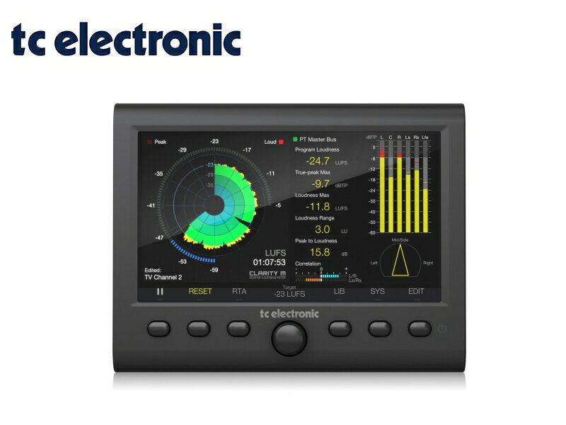 TC Electronic Clarity M　オーディオメーター　ラウドネスメーター