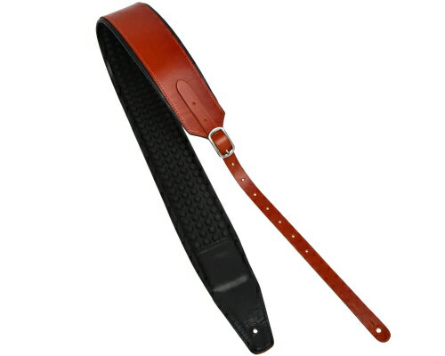 KSTR-5001ギターストラップは、上質なイタリアンレザーを使用し、ベジタブルタンニンで丁寧に染色された後、手作業でオイルフィニッシュが施されています。 これにより、ストラップは耐久性がありながらも、使用するほどに味わい深い風合いを増していきます。 裏地には独自のゼログラビティークッションが搭載されており、肩への負担を軽減しながら通気性も確保し、演奏時の快適性を大幅に向上させています。 ■主な特徴 素材：高品質なイタリアンレザー。 加工：ベジタブルタンニンで染色後、手作業でオイルフィニッシュ。 クッション：独自のゼログラビティークッションを裏地に搭載。 調節機能：メタルバックル式で、長さの直感的な調節が可能。 デザイン：上品なルックスと快適な機能性を併せ持つ。 ■仕様 ・製品サイズ：1210 ～ 1420 x 75 mm ・製品重量：320g ■注意事項 ・レザーケア：高品質のレザーは適切なケアが必要です。定期的にレザーコンディショナーでメンテナンスを行い、直射日光や高温多湿を避けて保管してください。 ・調節の確認：メタルバックルを使用する際は、バックルの固定がしっかりとされているかを確認し、演奏中のずれや緩みがないよう注意してください。　