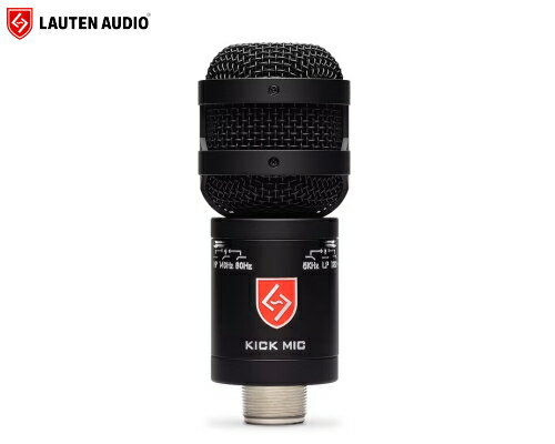 バスドラム用マイクロホン KICK MICは、バスドラム収音を一から見直して設計されたコンデンサーマイクです。 ドラム内部の単一ポジションから、鋭いアタック、明瞭な輪郭、引き締まった低域を同時に引き出します。独自の構造により、他の楽器のブリード（かぶり）や内部反射による位相の乱れ、ローの膨らみ、空気の乱流を抑制。ステージでもスタジオでも、“ミックスにそのまま載る”胸に響くキックサウンドを実現します。 新開発のKC608カプセル（17mmダイアフラム／40mmエレメント、リアベント・チャンバー構造）は、50Hzまで指向性の崩れを抑え、瞬発力のあるトランジェント、自然な倍音バランス、そして演奏に追従するダイナミクスを両立。さらにエア・カップリング・モードと内蔵のハイパス／ローパスフィルターにより、外部処理を行わずに“抜け”や“太さ”をすばやく調整できます。ノイズリジェクト設計と、約180°可動する小型ロッキング・スイベルマウントにより、ポート内設置や内部マウントにも柔軟に対応します。 ＜主な特長＞ ■PURE CAPTURE Kick Micは、50Hzまで正確な指向性を保つ設計により、低域の膨張や位相の乱れを抑え、キックドラム本来の芯のある明瞭なサウンドを実現します。 ■KC608 - KICK CAPSULE 革新的な音響設計によって生まれたKC608のシングルダイアフラムは、キックドラムのすべての響きを正確にとらえます。繊細なゴーストノートから力強いフルヒットまで、豊かな表現力と自然なバランス、そして俊敏なレスポンスを実現します。 ■PLACE & POSITION コンパクトな本体サイズにより、Kick Micはバスドラムのポートホールからの設置はもちろん、内部マウントにも対応します。180°以上の角度調整が可能なスイベルマウントと、位置を自在に変えられるハンドル構造により、限られたスペースでもすっきりとしたセッティングが行えます。 ■EFFORTLESS EQ Kick Micは、サウンドメイクに自在に応える設計。トランジェントから音色までキックドラム本来の響きを忠実に保ちながら、EQやコンプレッションの微調整から大胆な処理まで、素早く直感的に行えます。 ■ONBOARD SOUND SHAPING Kick Micに搭載された内蔵フィルターシステムにより、外部機器を使わずにトーンを素早く調整可能。スイッチひとつで、パンチとアタックの理想的なバランスを思いのままにコントロールできます。 ■仕様 ・タイプ：エンドアドレス / 圧力勾配型FETコンデンサー ・指向性：カーディオイド（単一指向性） ・フィルター周波数： 　HP：Flat / 80 Hz / 140 Hz 　LP：Flat / 5 kHz / 12 kHz ・周波数特性：20Hz〜20kHz ・ダイナミックレンジ：142dB以上 ・最大SPL：>142dB（0.5%THD＠1kHz） ・インピーダンス：150Ω以上 ・ノイズレベル：15dB-A未満 ・S/N比：79dB ・感度：-52 dBV/Pa（0dB＝1V/Pa、1kHz） ・コネクター：3ピンXLR ・電源：48Vファンタム電源 ・製品サイズ： 　125×50mm（マイク本体） 　128×95mm（マウント装着時） ・製品重量：290g（本体のみ）、389g（マウント装着時） ・付属品：専用マウント、3/8⇔5/8変換アダプター　