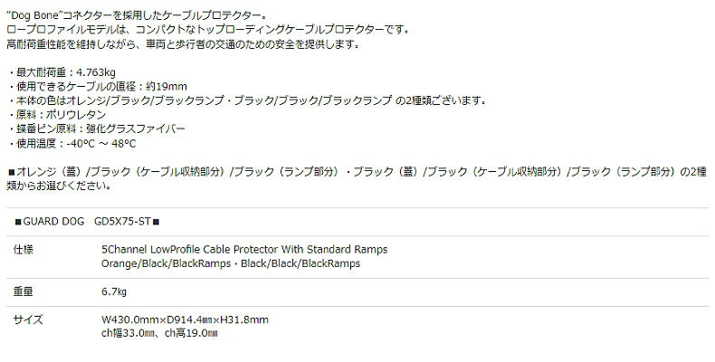 CHECKERS/GUARD DOG��GD5X75-ST��5ch��Low Profile�����֥�ץ��ƥ�������ɸ�����