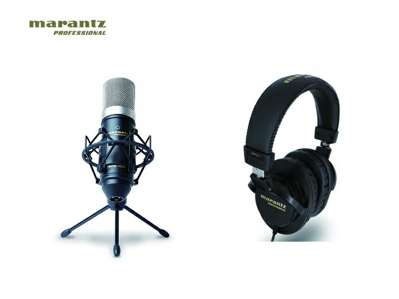 marantz professionalMPM-1000J+MPH-1åȡޥ ǥ󥵡ޥۥ+إåɥۥ