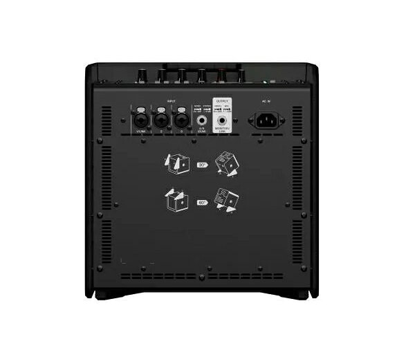 RIZING 楽天市場店のYAMAHA（ヤマハ）　STAGEPAS 200BTR ポータブルPAシステム（バッテリー搭載モデル）｜アングル3