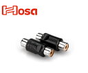 HOSA/GRA-101 RCAメス-RCAメス 連結アダプター 2個パック