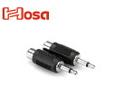 HOSA/GRM-114 RCAメス-モノラルミニオス 変換アダプター 2個パック
