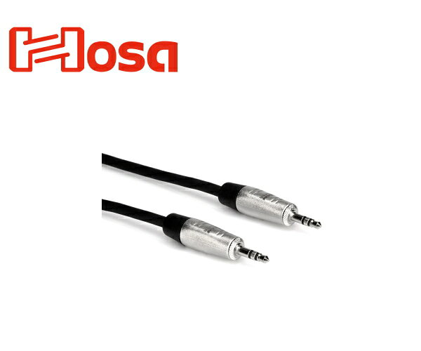 Hosa&nbsp;3m&nbsp;ステレオミニオス-ステレオミニオス&nbsp;オーディオケーブル 世界的なケーブルメーカー『Hosa（ホサ）』のオーディオケーブルです。 ■Pro&nbsp;Stereo&nbsp;Interconnect（プロシリーズ） ノイトリック社のブランド『REAN（リアン）』製の両側ミニステレオフォンのオーディオケーブルです。 携帯音楽プレイヤーとカーステレオとの接続、オーディオ機器同士との接続やパソコンのラインアウトから対応するスピーカーへの接続などに最適です。 ・優れたシグナル伝達と頑丈な耐久性を兼ね備えたニッケルメッキのREAN製プラグ ・24AWG無酸素銅（OFC）導体によるロスの少ないピュアな伝送を実現。 ・高いSN比を誇る90%OFCスパイラルシールドを採用。 長さ：10ft（約3m） プラグ：REAN&nbsp;ステレオミニオス-ステレオミニオス 導体：24&nbsp;AWG&nbsp;x&nbsp;2&nbsp;OFC シールド：90%&nbsp;OFC&nbsp;Spiral ※商品の仕様、価格並びに付属品などは予告なく変更することがあります。 ※パーツ等の商品の取付、本体改造の際は、リペアショップにご相談下さい。 ※使用による完璧な仕上がりを約束するものではございません。 ※工具の使用は専門技術が必要となります。工具を使用しての施工は自己責任となります。 ※お使いのブラウザや環境により実際の商品と色が異なる場合がございます。　
