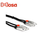 HOSA/HRR-005X2 1.5m RCAオスx2-RCAオスx2 オーディオケーブル・コード