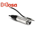 HOSA/MIT-156 45cm XLRキャノンメス-ステレオミニオス インピーダンス変換器