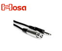 HOSA/XLRキャノンメス-ステレオフォンオス オーディオケーブル・コード STX-F(XLRメス-TRSオス)