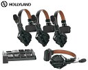 HOLLYLAND(ホーリーランド)Solidcom C1 Pro-4S ワイヤレスインカムヘッドセットシステム(ノイズキャンセリング機能付/4人用)