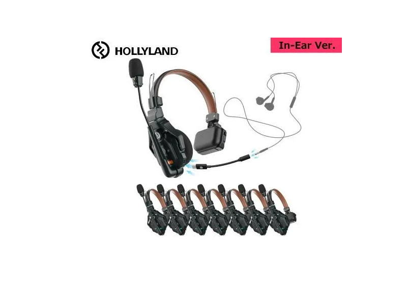 HOLLYLAND（ホーリーランド）Solidcom C1 Pro-8S　ワイヤレスインカムヘッドセットシステム（6人用）