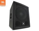 【JBL&nbsp;PROFESSIONAL】IRX115S-Y3 パワード・サブウーファー&nbsp;15インチ低域ドライバー搭載 ■15インチの大型低域ドライバーを搭載し、128dBの最大音圧レベルと、45Hzまで伸びる周波数レスポンスを達成 ■XLR/標準フォーン対応の入力端子を2系統装備。スルー出力端子や位相反転スイッチも搭載 ■クロスオーバー周波数を80Hz/100Hz/120Hzから選択可能 ■ポールを使ってフルレンジ・モデルを上部に設置可能 ※&nbsp;信号の無入力状態が約5時間続くと自動的に電源が落ち、復帰させるためには再び電源をONにする必要がございます。高所など背面の操作が難しい環境への設置には向いておりません。 仕　様 周波数レスポンス(－3dB)&nbsp;45Hz～103Hz 最大音圧レベル&nbsp;128dB&nbsp;SPL ドライバー構成&nbsp;15インチ(381mm) クロスオーバー周波数&nbsp;80Hz/100Hz/120Hz（スイッチ切替） パワーアンプ&nbsp;1,300W 入力チャンネル数&nbsp;2 入力端子・形式&nbsp;XLR&nbsp;と標準フォーンジャック(3P)&nbsp;対応の複合型端子×2 入力インピーダンス&nbsp;100kΩ（バランス） 出力端子・形式&nbsp;スルー：XLR×2 電源&nbsp;AC100V、50/60Hz 消費電力（1/8出力時、ピンクノイズ）&nbsp;27W エンクロージャー&nbsp;MDF（中密度繊維板）、黒 寸法(W×H×D)&nbsp;481×600×481mm(除突起部) 質量&nbsp;29kg 付属品&nbsp;電源コード、和文取扱説明書　