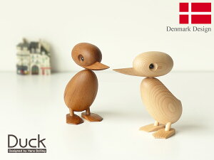 ハンス・ブリング ダック 全2色 Hans Bolling Duck 親アヒル 木製玩具 フィギュア 木のオブジェ インテリア 人形 置物 北欧雑貨 リプロダクト 北欧 雑貨 鳥 デザイナーズ 干支置物 酉年 トリ とり インテリア雑貨 ギフト プレゼント