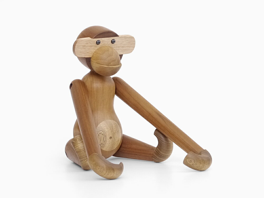 カイ・ボイスン モンキー（大） Kay Bojesen Monkey 木製玩具 オブジェ フィギュア 木のオブジェ インテリア 人形 猿 置物 北欧雑貨 リプロダクト カイボイスン 干支 縁起物 申年