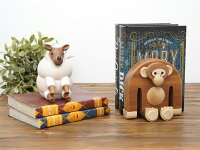 【Wooderful life】Animal Bookend(アニマルブックエンド) / 全2種 本立 ブックスタンド デスク用品 本棚 机上用品 文具収納 置物 オブジェ インテリア 木製 動物 アニマル ギフト 北欧 雑貨 整理整頓 収納 Jean Cultural & Creative 台湾