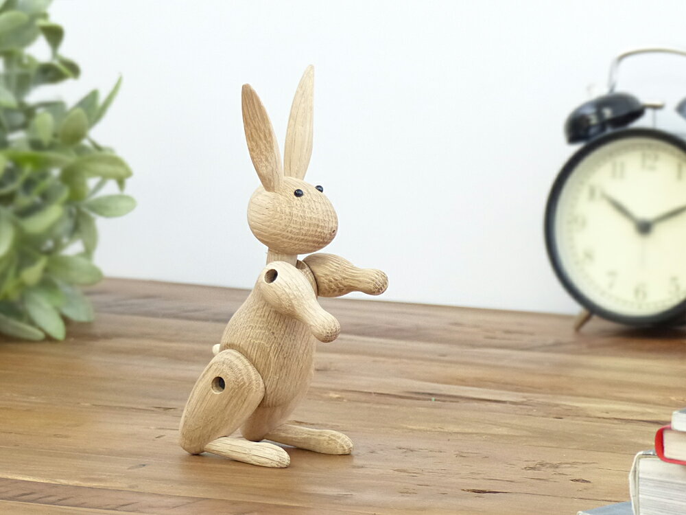 カイ・ボイスン ラビット Kay Bojesen Rabbit 木製玩具 オブジェ フィギュア 木のオブジェ インテリア 人形 ウサギ うさぎ 置物 北欧雑貨 リプロダクト カイボイスン プレゼント ギフト 母の日 父の日