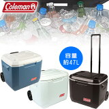 ں߸ͭۥޥ ȥ꡼ 5 ۥ 顼 / 50QT 47Lۥ㥹դ 顼ܥå ֥å ۥ磻 ֥롼   緿 ȥɥ   Coleman 50-Quart Xtreme 5 Wheeled Cooler