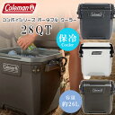 【在庫有り】【Coleman】コールマン コンボイシリーズ ポータブル クーラー 28QT 容量約26L クーラーボックス 保冷 小型 キャンプ用品 アウトドア キャンプ 釣り バーベキュー レジャー ビーチ ピクニック スポーツ Coleman Convoy Series 28-Quart Portable Cooler