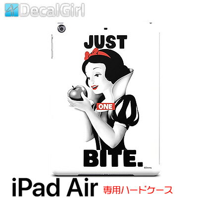 【セール！】【ゆうパケット対応】Decal Girl ディズニープリンセス 白雪姫 iPad air専用ハードケース《ワンバイト》 アップル キッズ 軽量カバー 保護ケース 子供用カバー KIDS ipadカバー 保護カバー