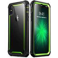 【在庫有り】【ゆうパケット対応】iPhoneXi-Blasonアレス液晶画面フィルム付きクリアケーススリムケースバンパーケースフルボディ耐衝撃衝撃吸収保護TPUクリアケースクリアケース透明カバーハードケース液晶保護フィルム全面保護防塵Appleアイフォン