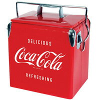 【在庫有り】【Koolatron】コカ・コーラ ヴィンテージ アイスチェスト クーラー 14QT【容量約13L】 クーラーボックス レトロ クラシックデザイン ディスプレイ アウトドア レジャー ビーチ ピクニック スポーツ Coca-Cola Vintage Ice Chest