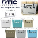 【在庫有り】クーラーボックス RTIC ハード クーラー 20QT 容量約18.9L クーラーボックス 保冷力 キャンプ用品 アウトドア キャンプ 釣り バーベ...