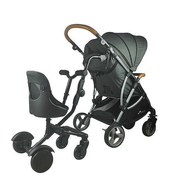 【クーポン有り】Englacha アップタウン ライダー ベビーカー ステップ ボード 背もたれ付き 補助 簡単取り付け ベビーカー用 シート 2人乗り 二人乗り 連結 オプション 兄弟 姉妹 簡単 Englacha Uptown Rider