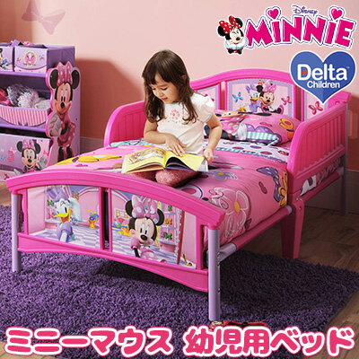 f^ fBYj[ ~j[}EX cpxbh gh[xbh LbY qp cp xbh qpƋ q BB86686MN Delta Disney Minnie Mouse Plastic Toddler Bed