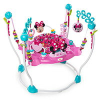 【在庫有り】ディズニー ベビー ミニーマウス ピーカブー アクティビティー ジャンパー ジャンプ 赤ちゃん ベビー 室内 遊具 簡単 取り付け 音楽 長さ調整 洗濯 運動 Disney Baby Minnie Mouse PeekABoo Activity Jumper